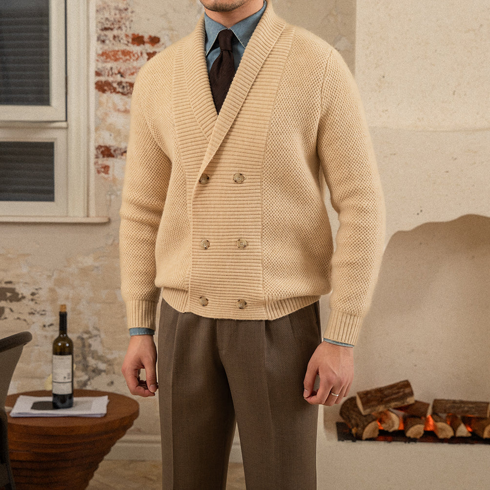 Premium-Strickjacke für Männer - Lizandro