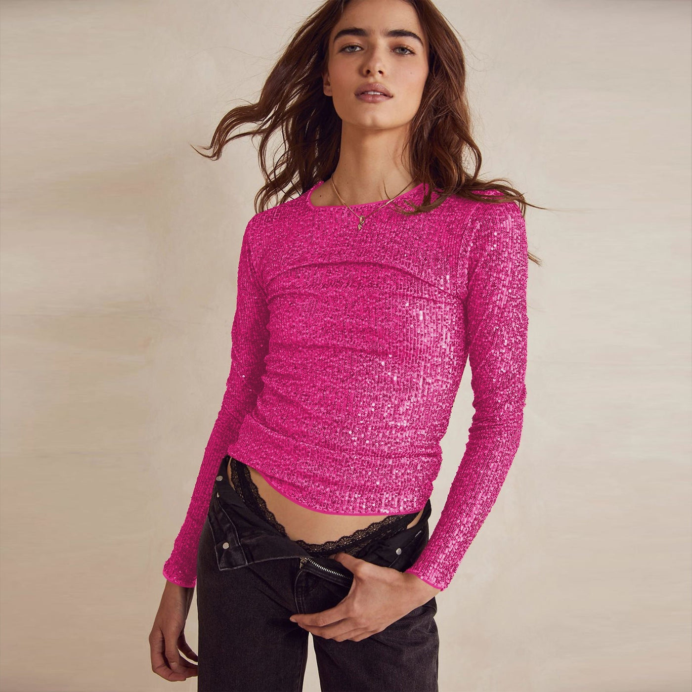 Pailletten-Top für Frauen - Ilaena