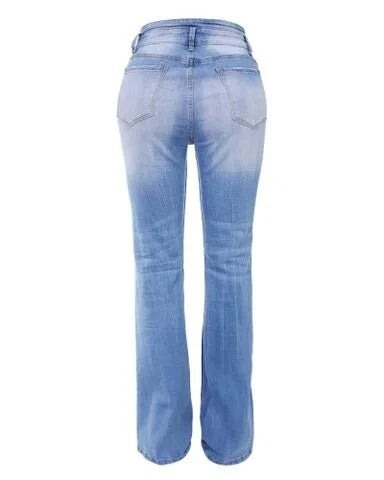 Kerryl - Denim-Hose mit hoher Taille