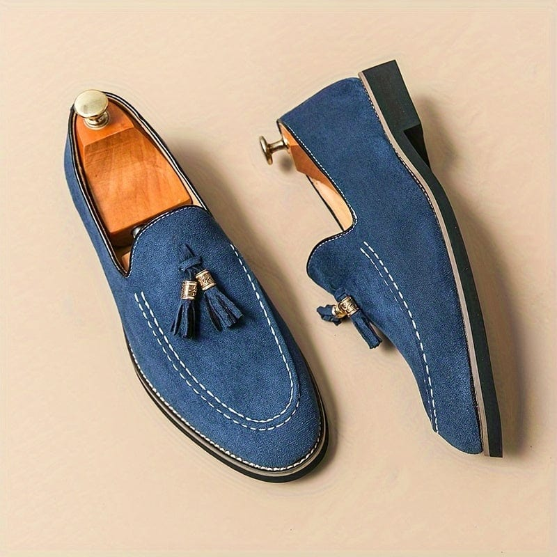 Bellagio Elegante Wildleder Loafer Schuhe mit Quasten