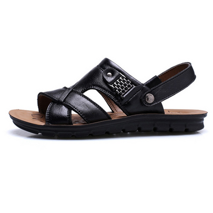 Thomas - Orthopädische Herren-Sandalen aus Leder