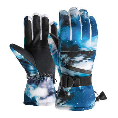 Warme und wasserdichte Unisex-Skihandschuhe