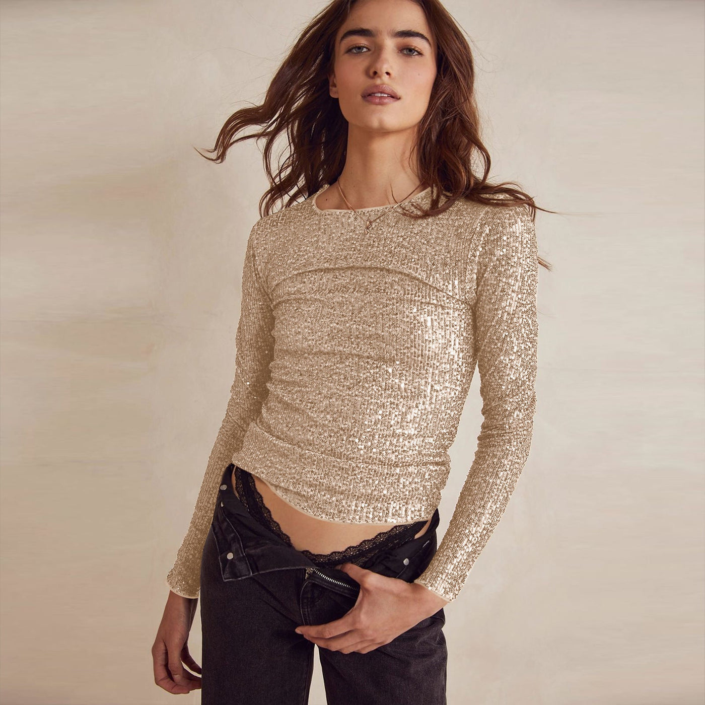 Pailletten-Top für Frauen - Ilaena