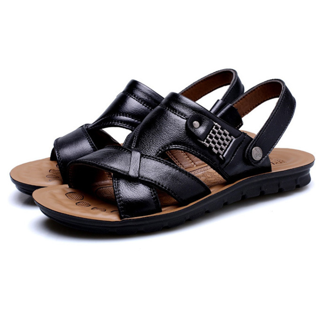 Thomas - Orthopädische Herren-Sandalen aus Leder