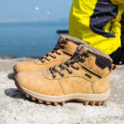 Wasserdichte Herren-Wanderschuhe mit rutschfester Sohle - Theo