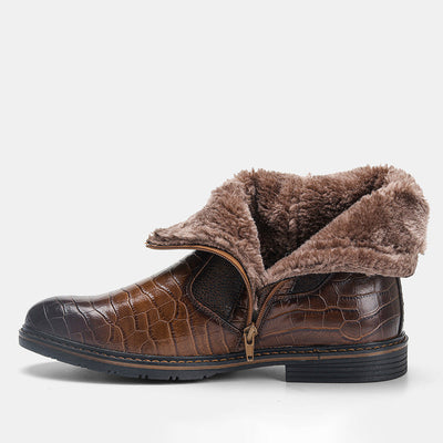 Stylische Herren-Winterstiefel mit Warmfutter - Lars