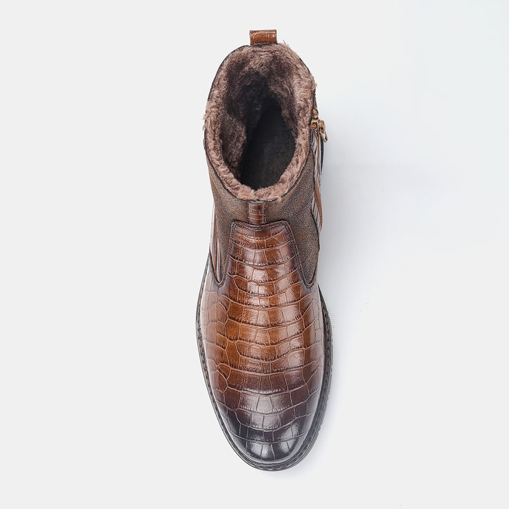 Stylische Herren-Winterstiefel mit Warmfutter - Lars