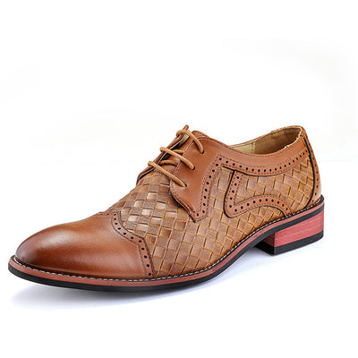 Herren Schuhe Leder Geflochten - Dario