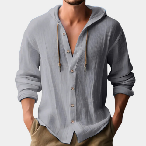 Jason - Lässige Herren-Button-Down-Bluse