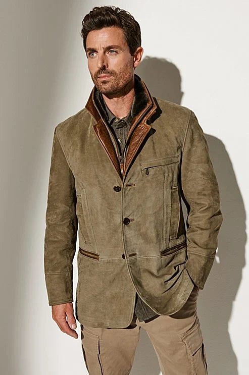 Richard - Herren Herbst Vintage Jacke