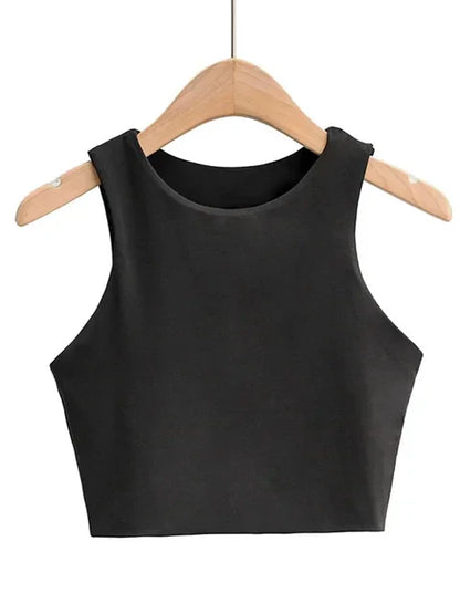 Basic Sommermode Frauen schlanke Tops