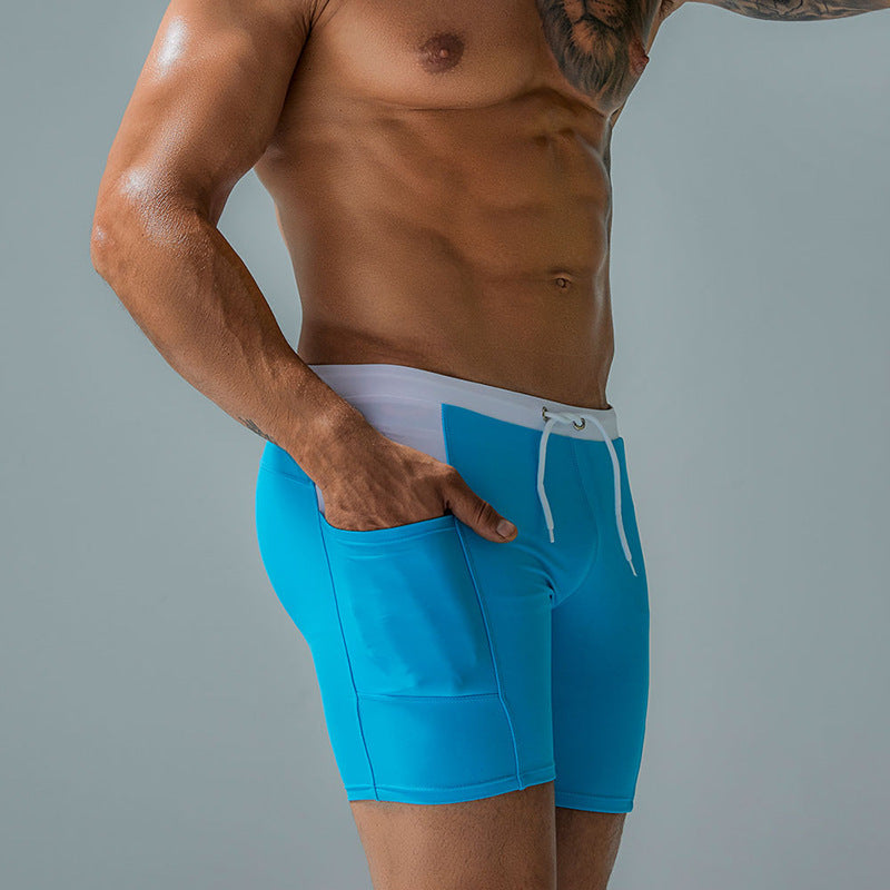 Herren Schnell trocknende Schwimmbad Strand Boxershorts