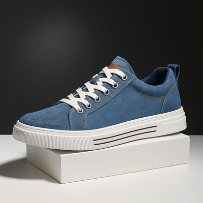 Low-Top Denim-Schuh - Delap