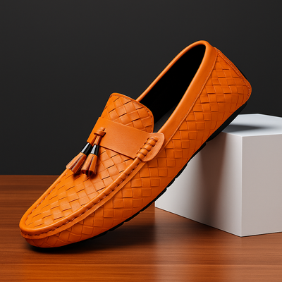 Loafer aus Leder mit Quasten - Davin