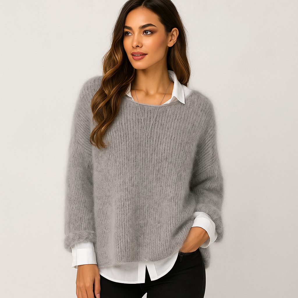 Pullover aus weichem Mohair für Frauen - Larissa