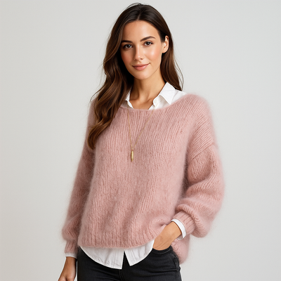 Pullover aus weichem Mohair für Frauen - Larissa