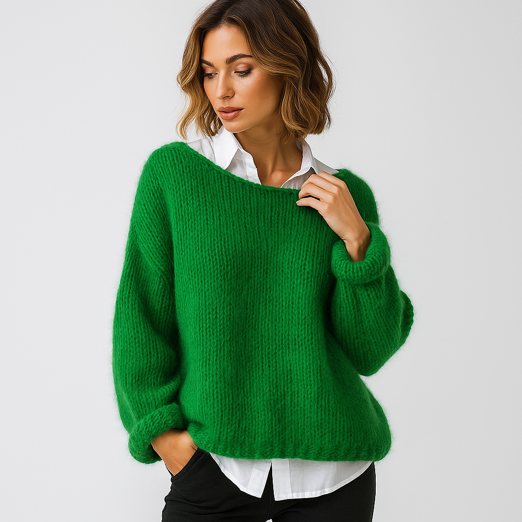 Pullover aus weichem Mohair für Frauen - Larissa