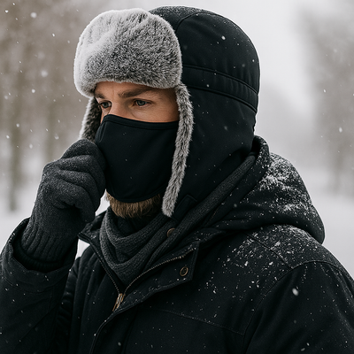 Herrenmütze mit Steppeffekt - Kaelen