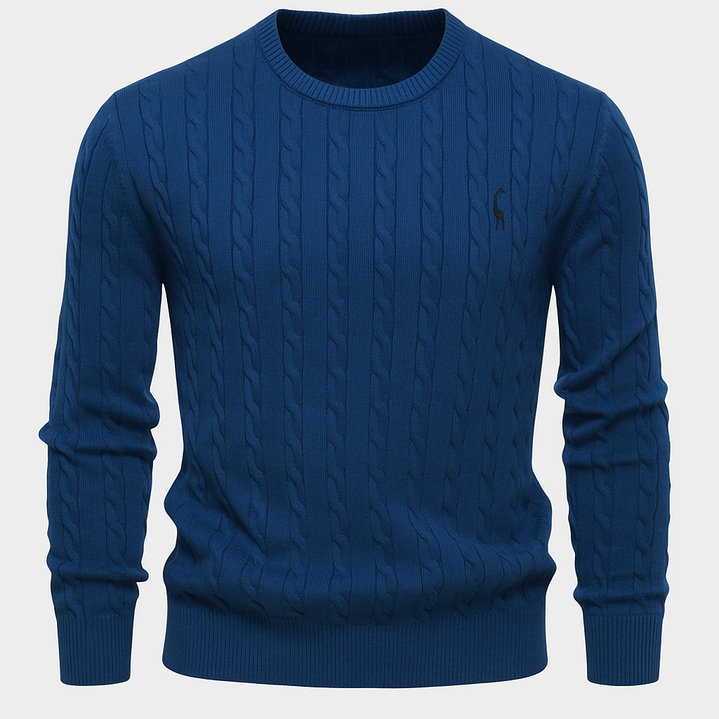 Geflochtener Strickpullover für Männer - Lioren