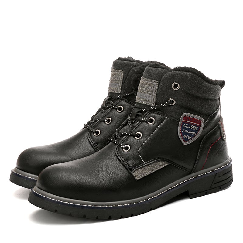 Herren Freizeitstiefel mit Warmfutter und Schnürsenkeln - Lautaro