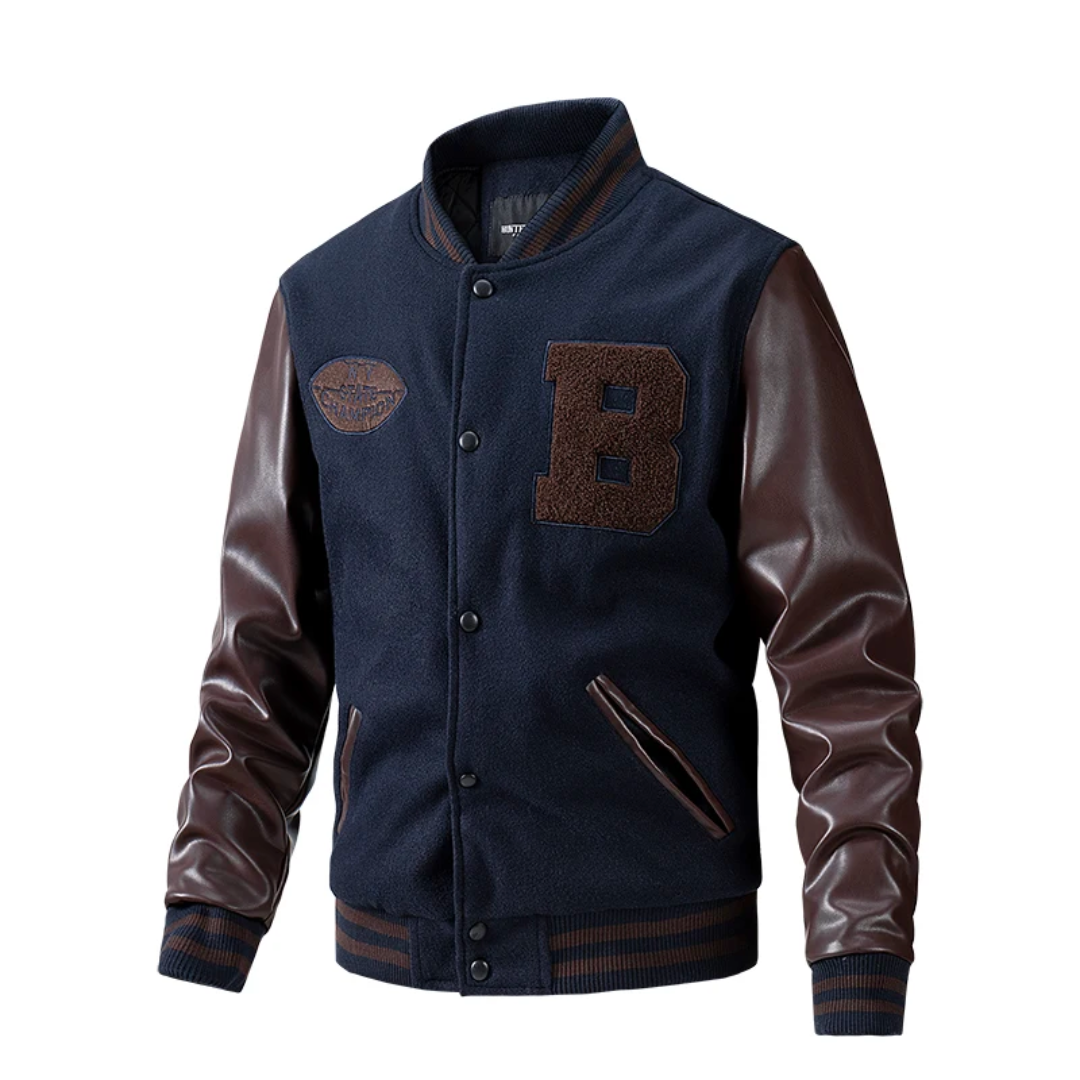 David - Trendige Baseballjacke