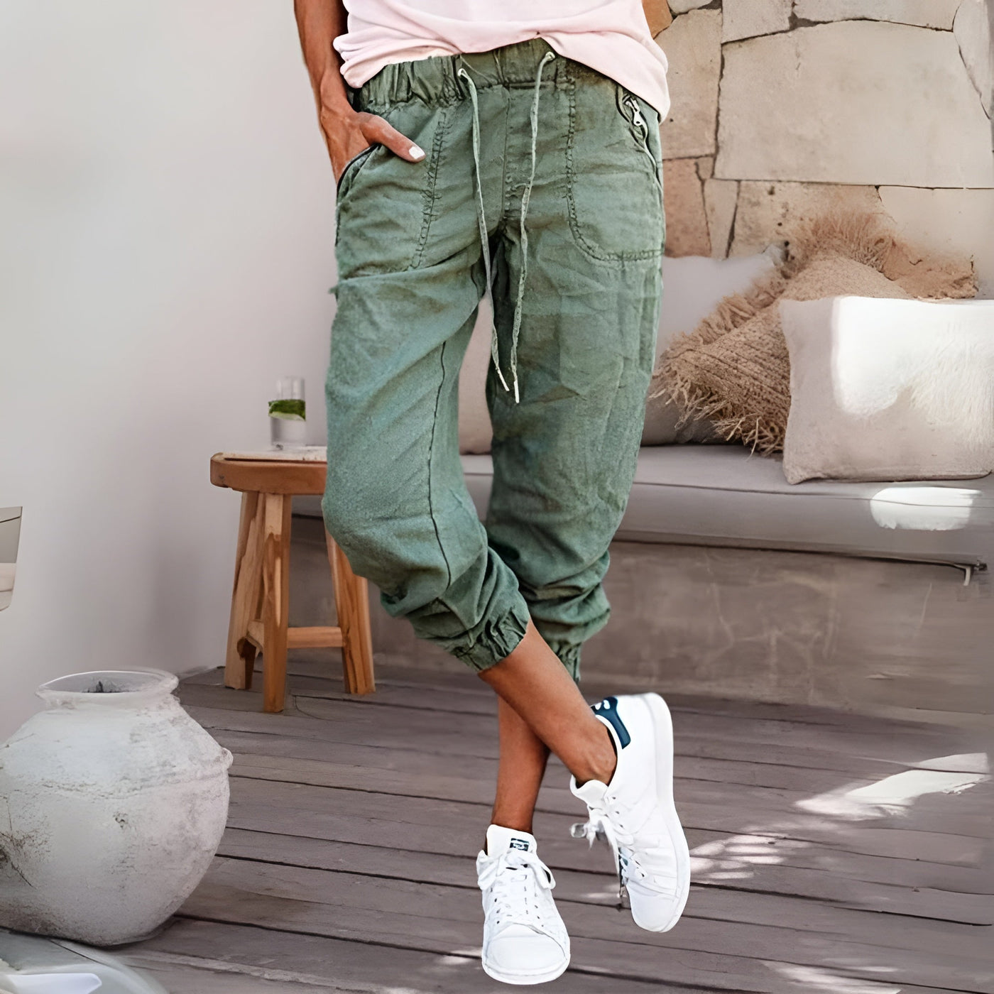 Andrea - Stylische Cargo-Hose für Frauen