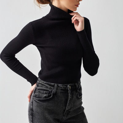 Damen-Rollkragenpullover - Itzel