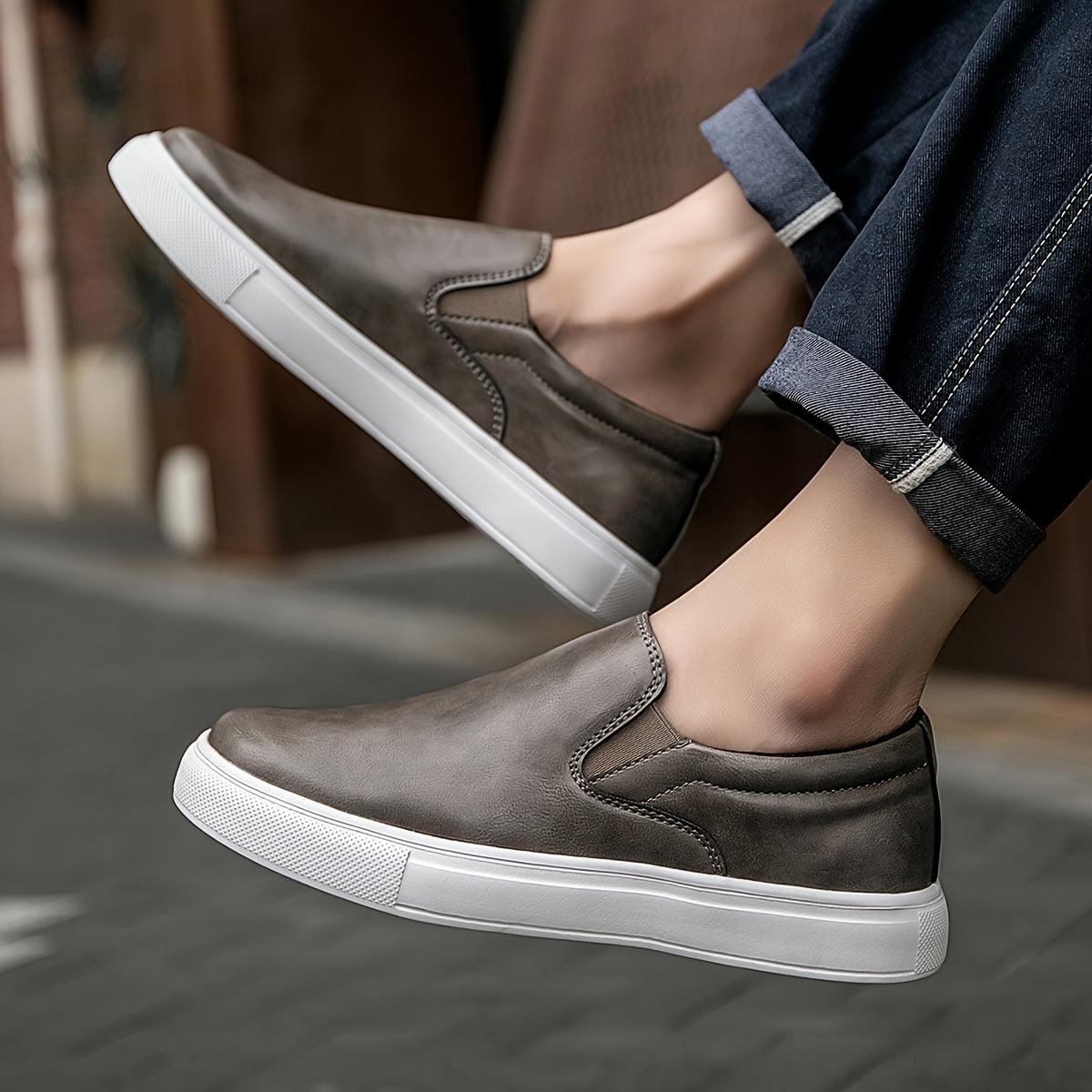 Leder-Gleitschuh - Hamilton