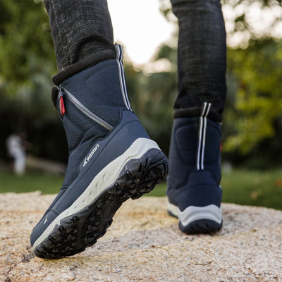 Wasserdichte Herrenstiefel mit seitlichem Reißverschluss und rutschfester Sohle - Rayan