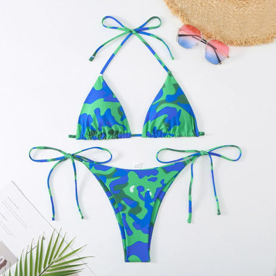 Ocean Chic - Bikini-Set mit brasilianischem Halfter