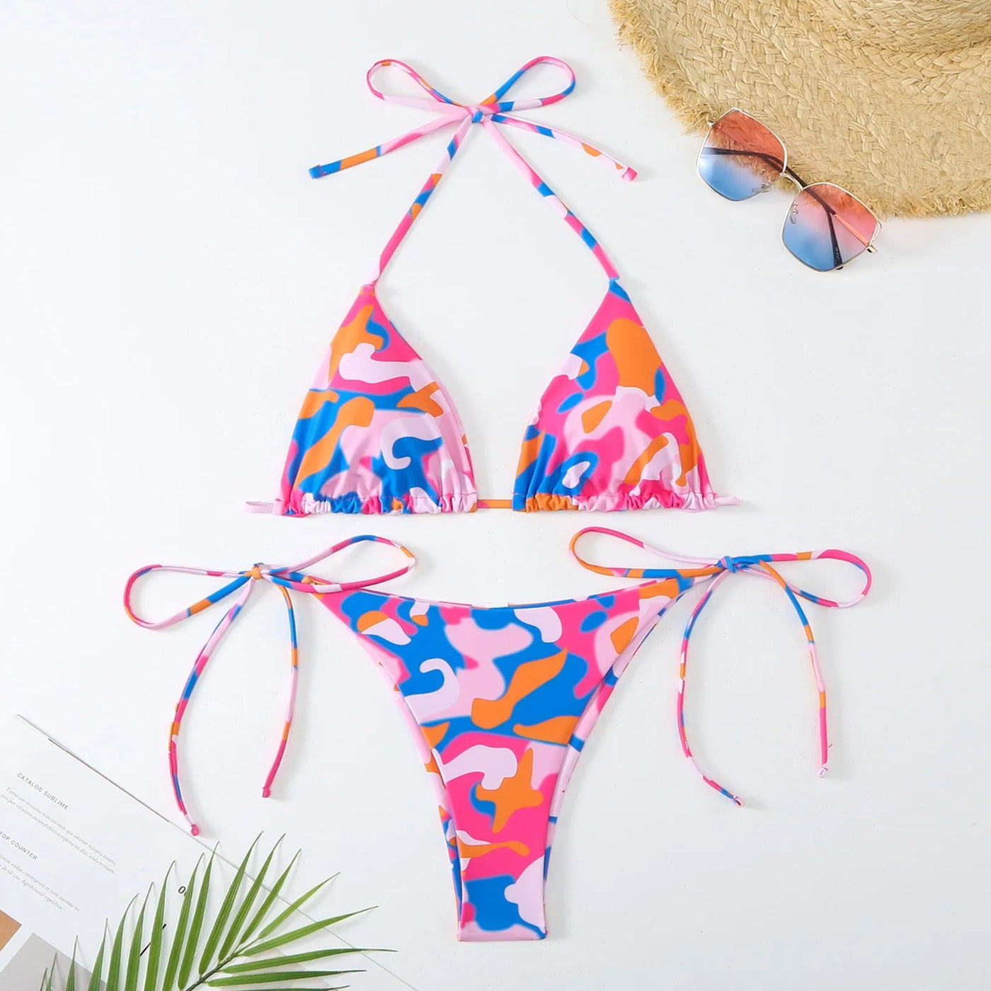 Ocean Chic - Bikini-Set mit brasilianischem Halfter