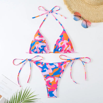 Ocean Chic - Bikini-Set mit brasilianischem Halfter