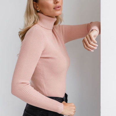 Damen-Rollkragenpullover - Itzel