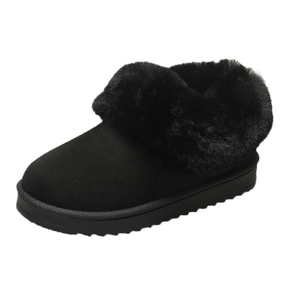 Kuschelige Damenpantoffeln mit Plüschfutter - Soreli
