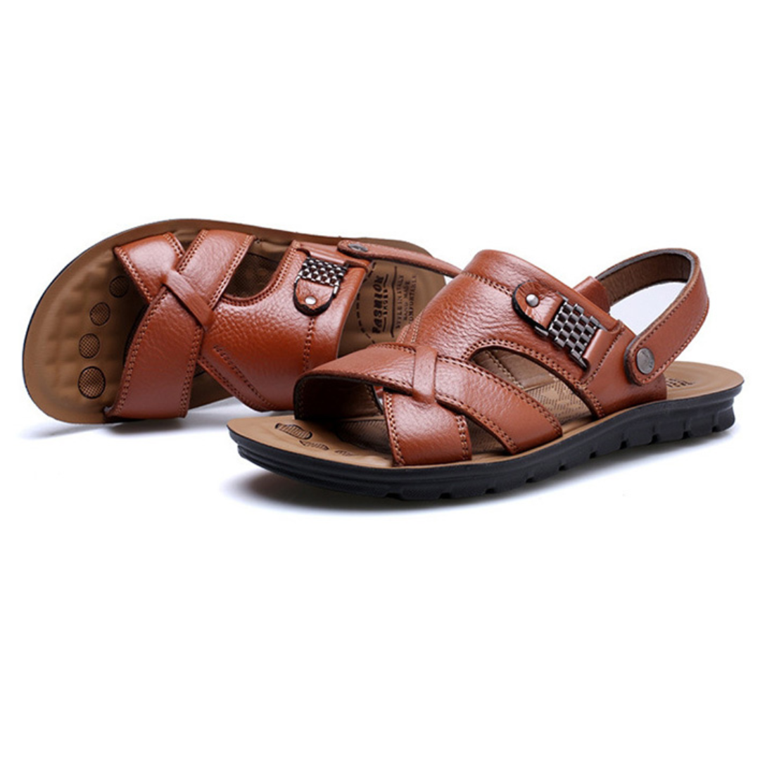 Thomas - Orthopädische Herren-Sandalen aus Leder