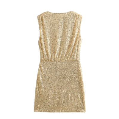 Damenkleid mit Leuchtapplikation - Sarynne