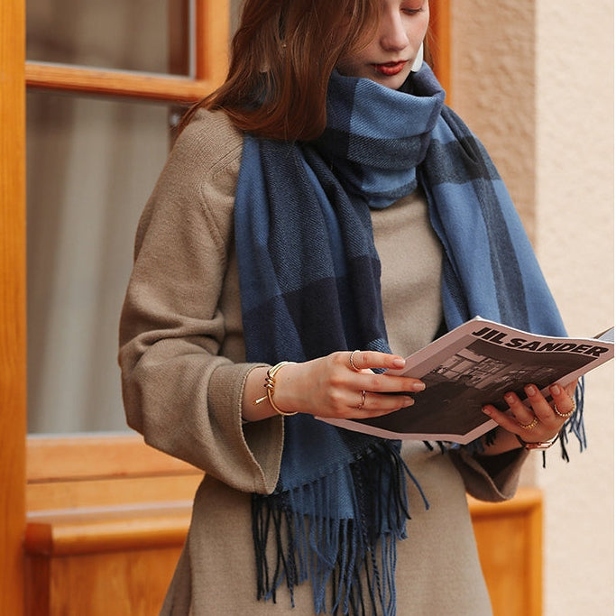 Damenschal mit weichem Woll-Effekt - Lioren