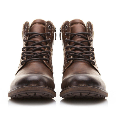 Winterstiefel mit Ledereffekt für Herren - Darsen