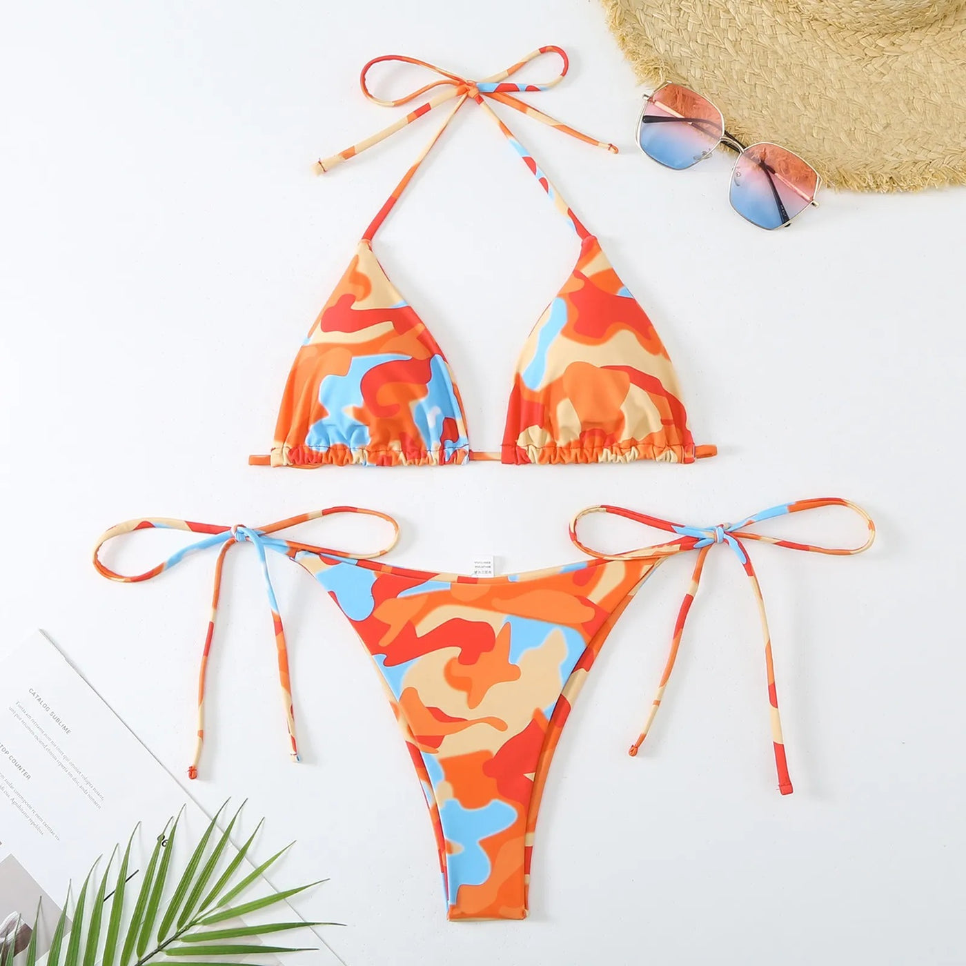 Ocean Chic - Bikini-Set mit brasilianischem Halfter