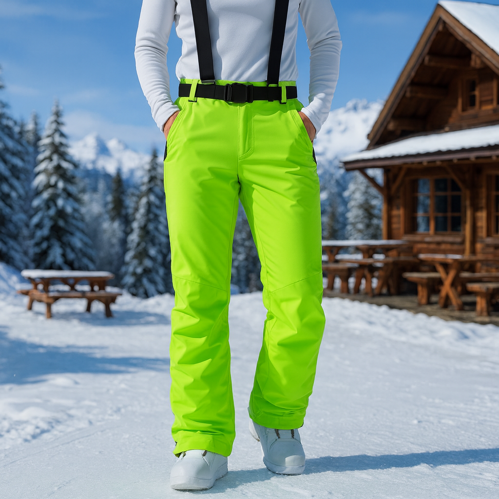 Isolierte und winddichte Skihose für Damen - John