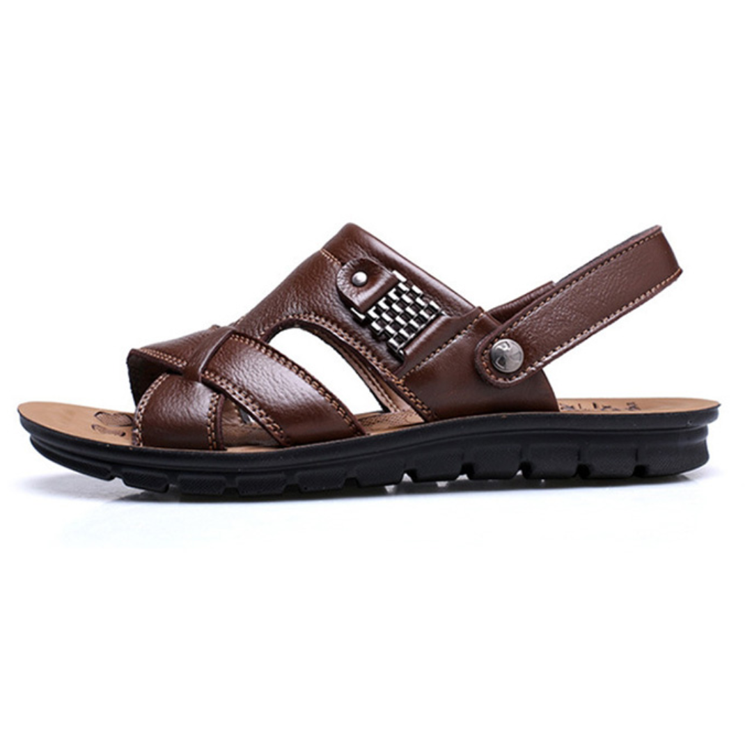 Thomas - Orthopädische Herren-Sandalen aus Leder