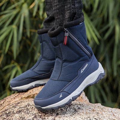 Wasserdichte Herrenstiefel mit seitlichem Reißverschluss und rutschfester Sohle - Rayan