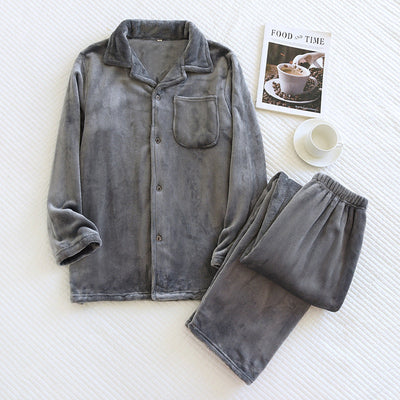 Pyjama für Männer aus Plüsch - Leandro