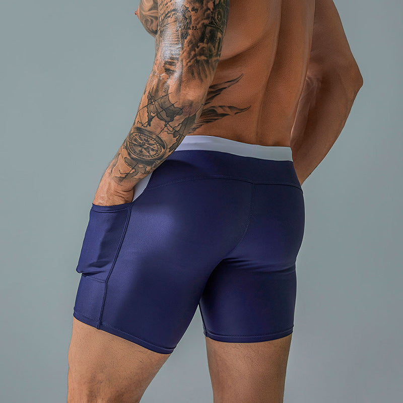 Herren Schnell trocknende Schwimmbad Strand Boxershorts