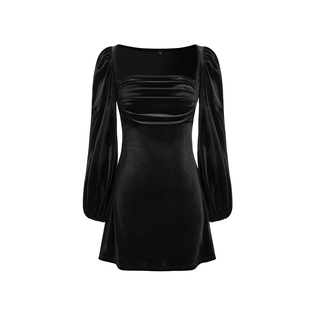 Kleid aus Samt für Frauen - Yalena