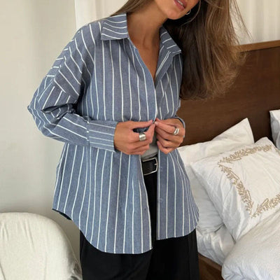 Gestreiftes Hemd Frau - Elara