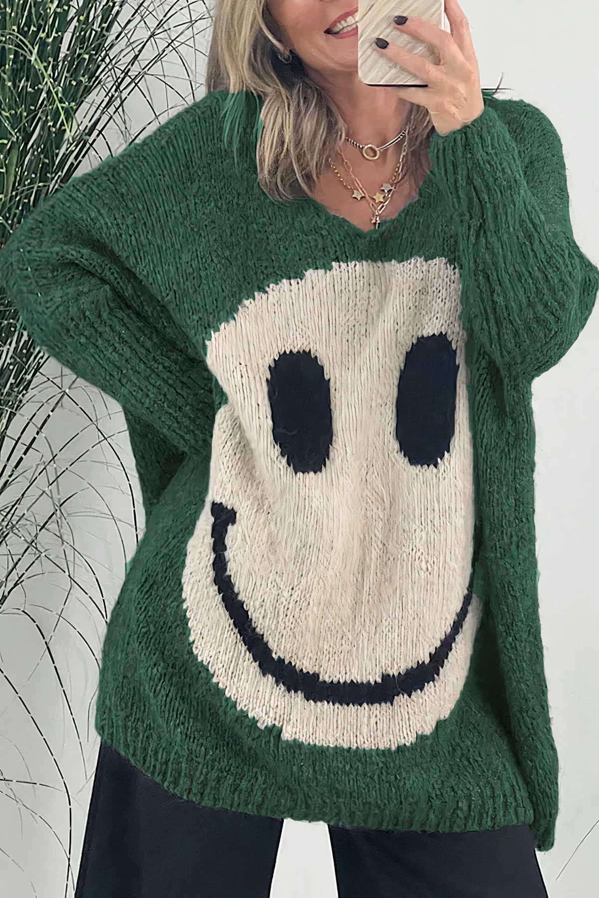 AINA - Smiley-Pullover