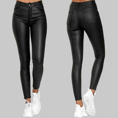 ChicFlex Slim Leather Pants