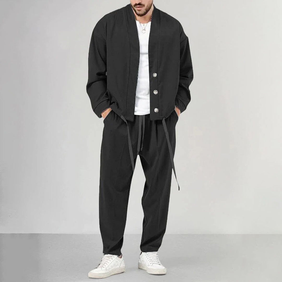 OREEZ - Strickjacke und Hose für Männer