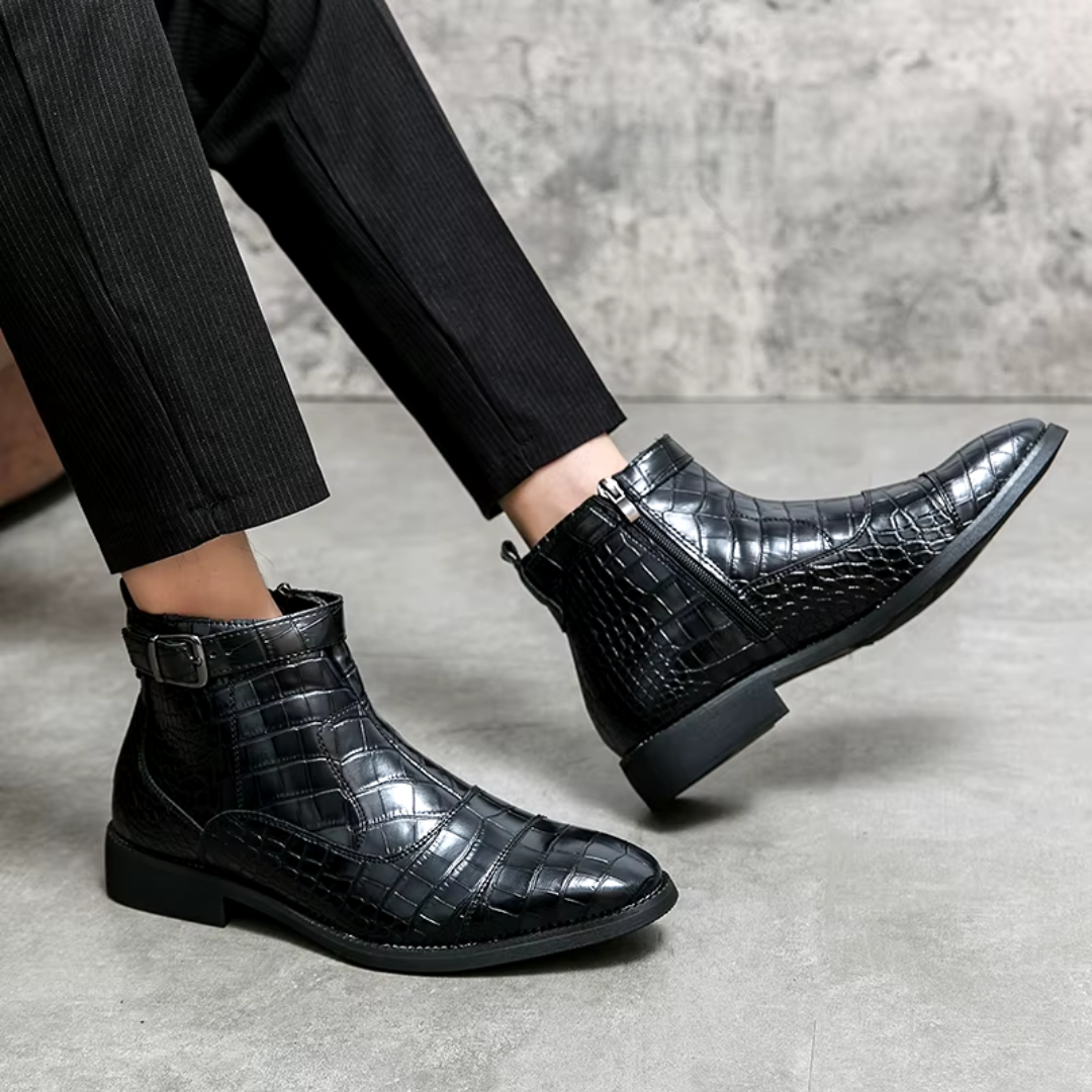 Elegante Chelsea Boots für Herren aus Leder